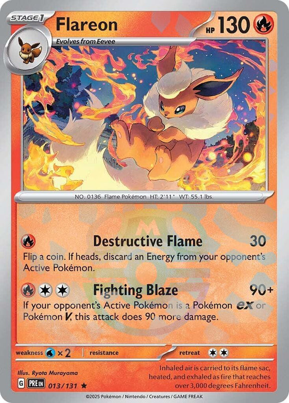 Flareon 013/131 (MasterBall)