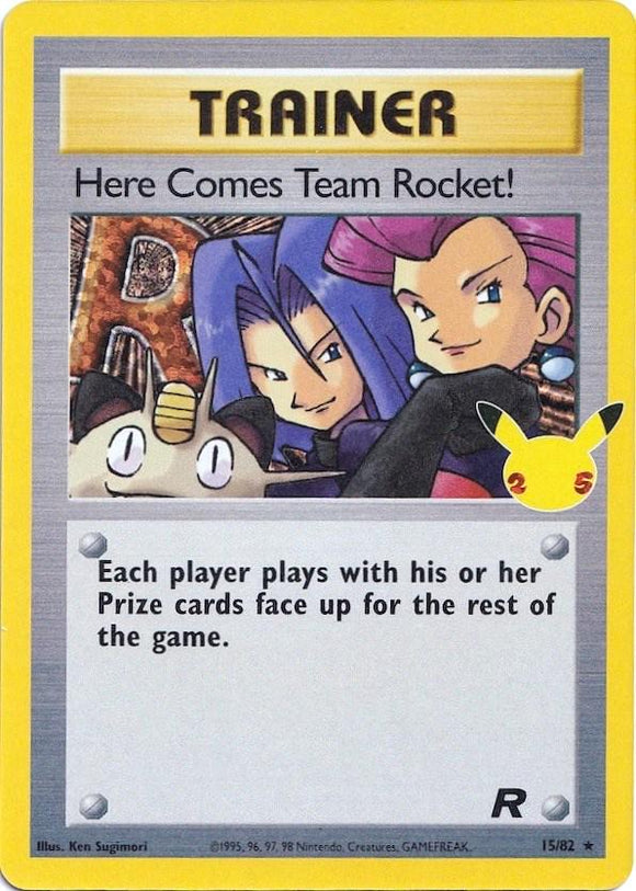 Here Comes Team Rocket! 15/82 Celebration