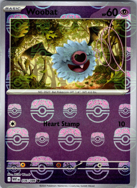 Woobat 036/086 (MasterBall)