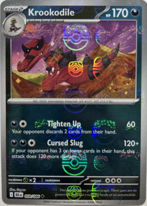 Krookodile 059/086 (MASTERBALL)