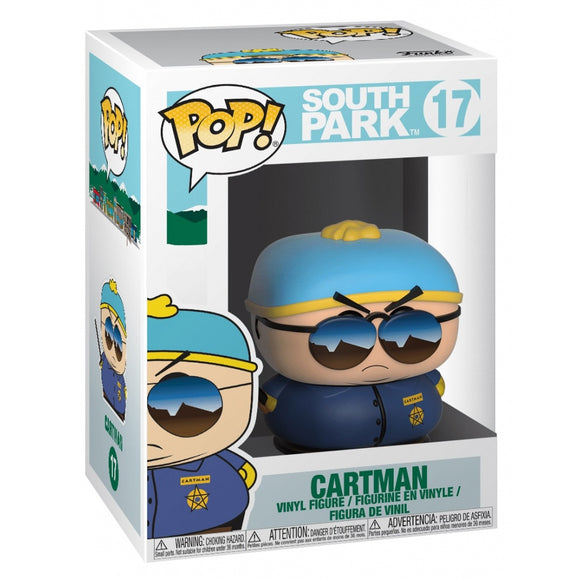 TV Animation Cartman Vinyl Figure #17 Motorcycle Cop