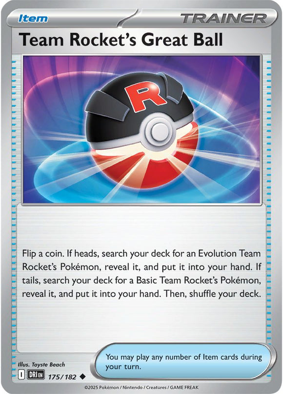 Team Rocket's Great Ball 175/182