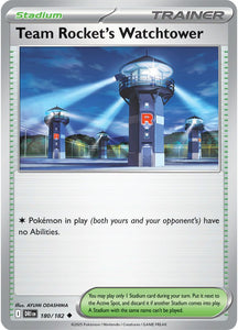 Team Rocket's Watchtower 180/182