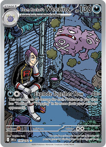 Team Rocket's Weezing 199/182