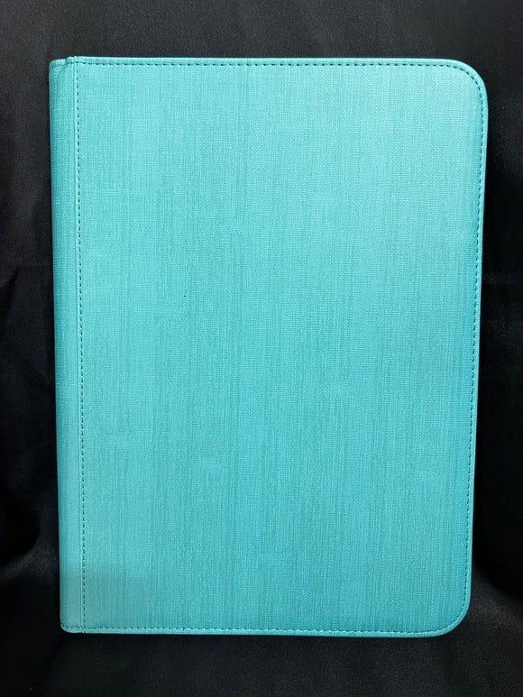 9 Pocket Collectors Series Trading Card Binder (360 Slots) Aqua Blue