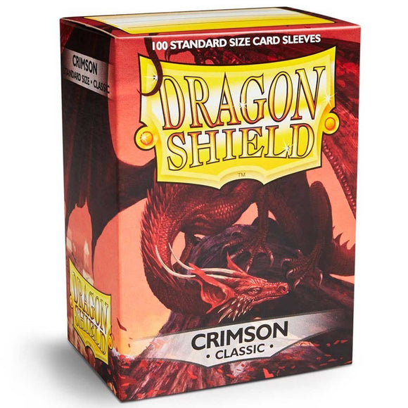 Dragon Shield Crimson Classic Sleeves 100 Pack