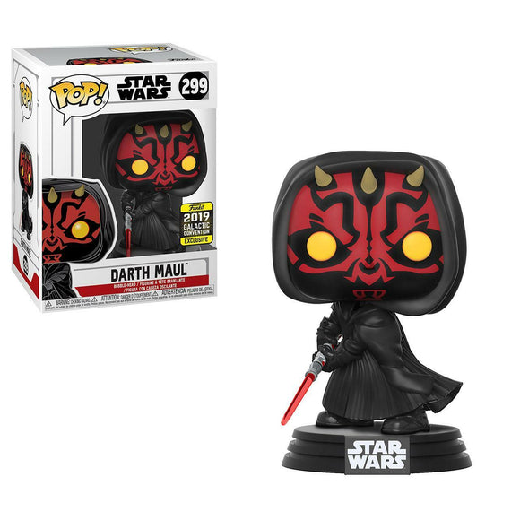 POP! VINYL - STAR WARS - DARTH MAUL 2019 GALACTIC CONVENTION US EXCLUSIVE