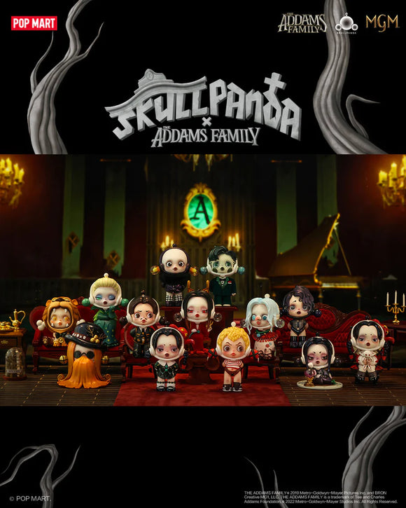 Skullpanda X The Addams Family Series Pop Mart Blind Box