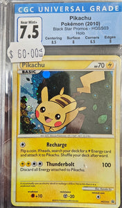 Pikachu hgss03 cgc 7.5