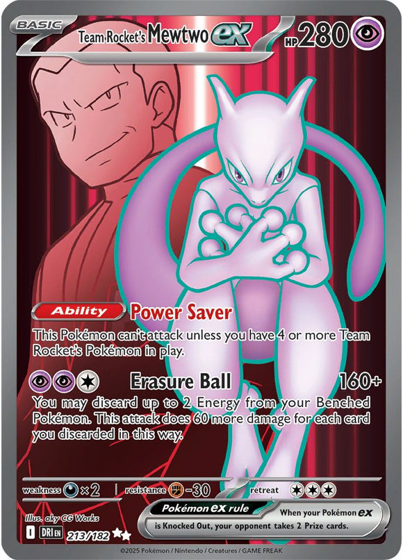 Team Rocket's Mewtwo 213/182