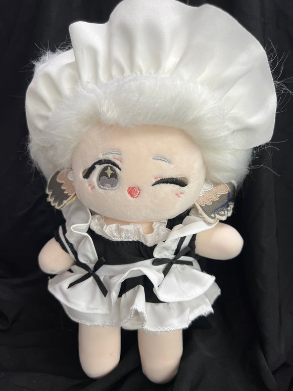 Plush Doll Pillow Dress Up Stuffed 20cm Maid Clothes Anime Toy