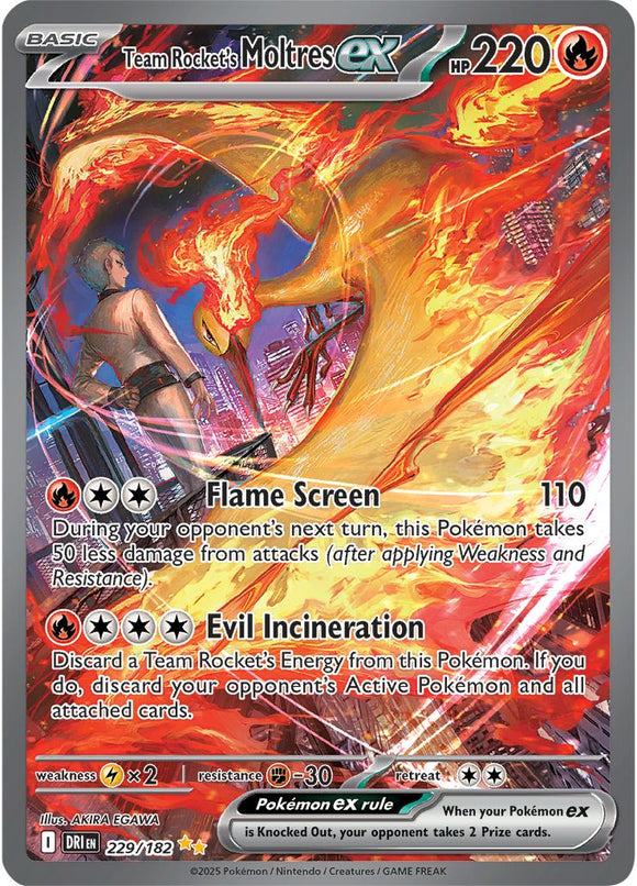 Team Rocket's Moltres 229/182