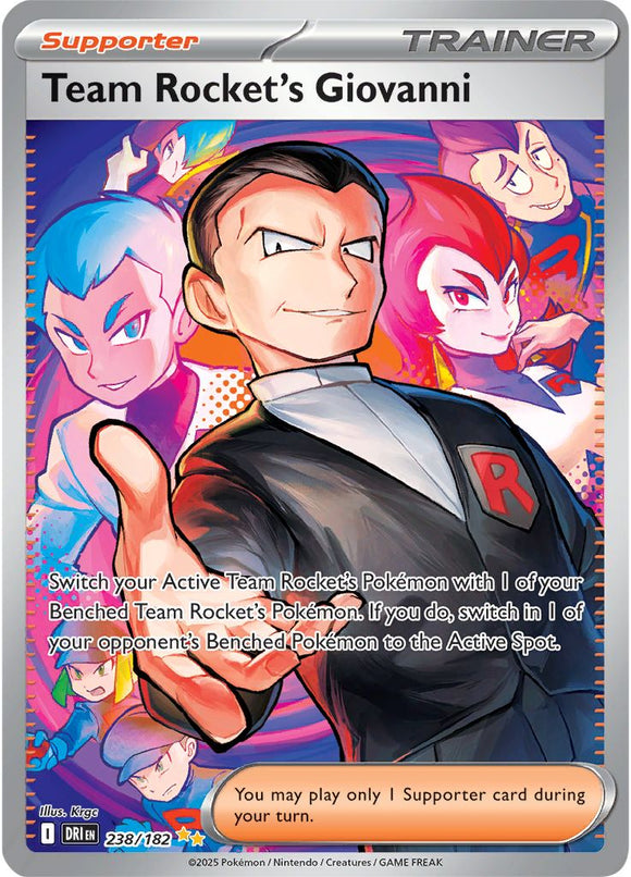 Team Rocket's Giovanni 238/182