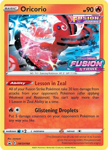 Oricorio SWSH168