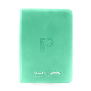 Palms Off Gaming - 4 Pocket Collectors Series Trading Card Binder (Teal)