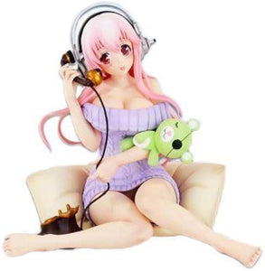 Furyu Super Sonico Life Adhesion Coverage Figure Chatting Time Prize Figure