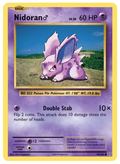 Nidoran♂ 043/108