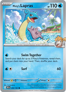 Misty's Lapras 050/182