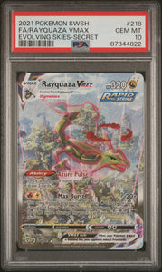 Rayquaza Vmax 218/203 Psa 10