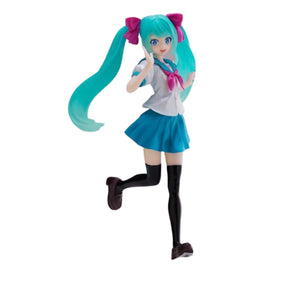 Hatsune Miku 16th Anniversary KEI ver figurer SEGA Japan Anime Singer figure