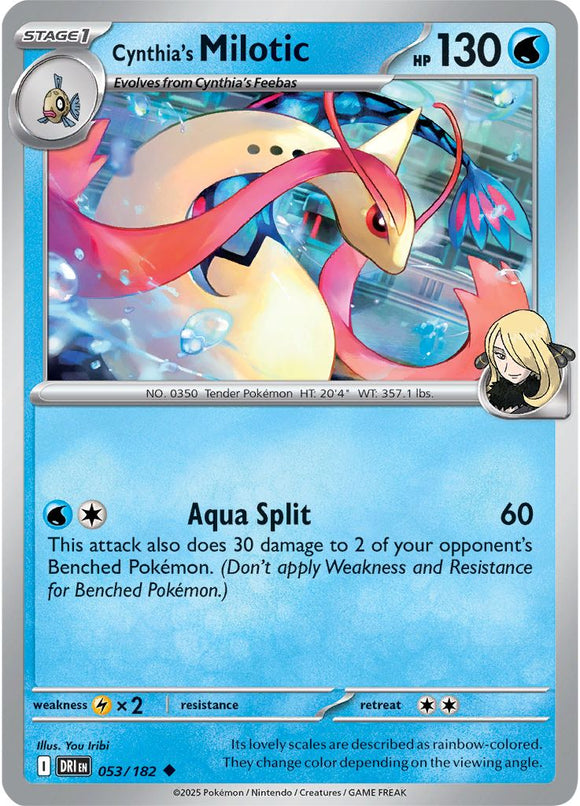 Cynthia's Milotic 053/182