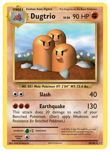 Dugtrio 056/108 Non Holo