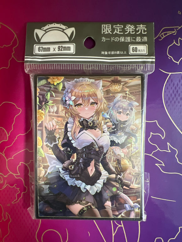 Lumine Genshin Impact Goddess & Pymon Deck Protector Sleeves