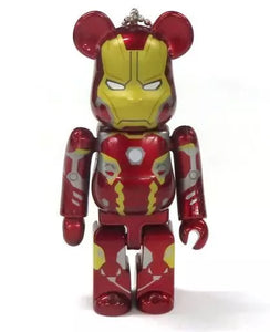 Bearbrick Iron Man Mark #11 Infinity Saga Happy Lottery