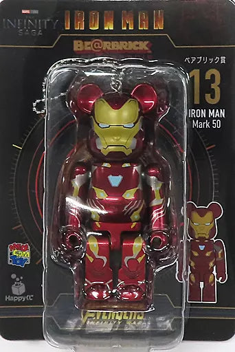 Bearbrick Iron Man Mark #13 Infinity Saga Happy Lottery