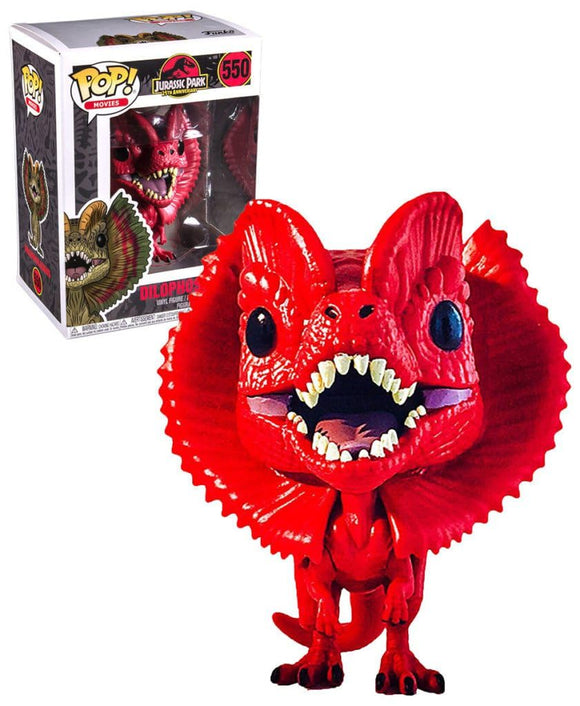 Jurassic Park - Dilophosaurus (Red) - Target #550