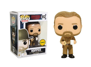 Hopper CHASE #512 Stranger Things Pop! Vinyl - Very Good Condition