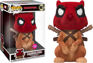 Deadpool Squirrelpool Flocked Jumbo Bobblehead #967