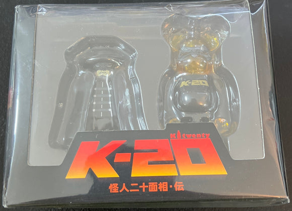 K-20 KUBRICK & BE@RBRICK SET Figure 7cm size Medicom Toy Goods Bearbrick