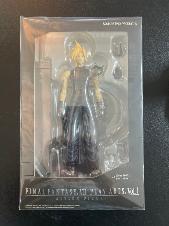 Original Final Fantasy VII Play Arts Vol 1 Cloud Strife no. 1