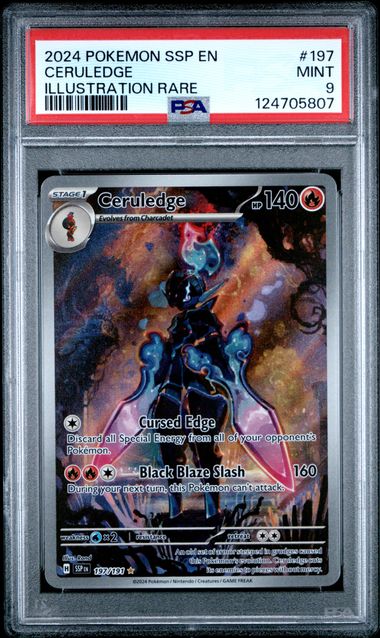 Ceruledge 197/191 Psa 9