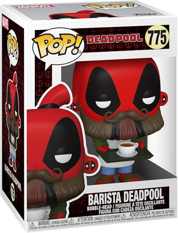 Marvel-Deadpool Coffee Barista Pop! Vinyl Figure #775