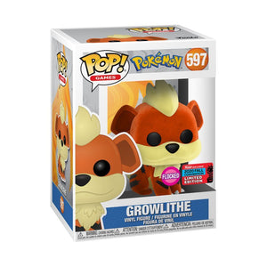 Pokemon Growlithe Flocked NYCC 2020 #597