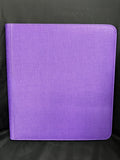 12 Pocket Collectors Series Trading Card Binder (480 Slots) Purple