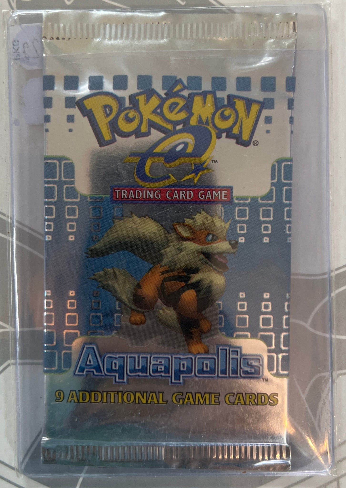 Pokmon Aquapolis Booster Pack Arcanine Art Wotc Pokidoll Collectables ABN 89 644 915 766 Pokmon Aquapolis Booster Pack Arcanine Art Wotc Pokidoll Collectables ABN 89 644 915 766