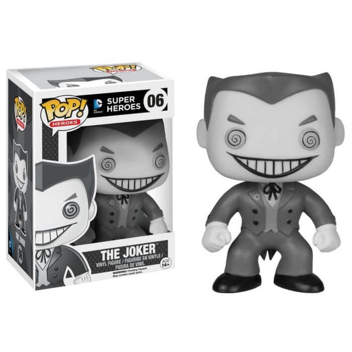 Figurine Pop DC Comics #6 pas cher : Joker (spéciale 25 ans
