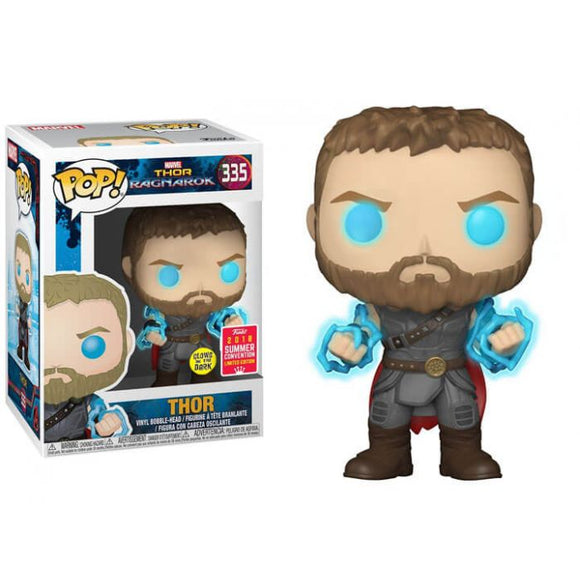 Thor Ragnarok with Odin Force #335 Funko POP! Marvel 2018 SDCC Summer Convention