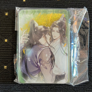 The Husky and His White Cat Shizun Give You Heart Shikishi Chu Wanning & Mo Ran Glitter Acrylic Stand