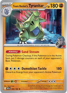 Team Rocket's Tyranitar 096/182