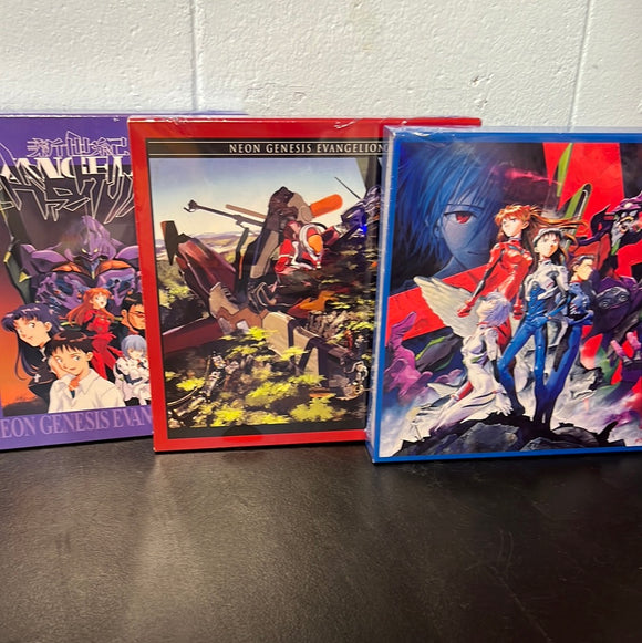 King record Neon Genesis Evangelion Laserdisc Set 3 BOX (Box Only)
