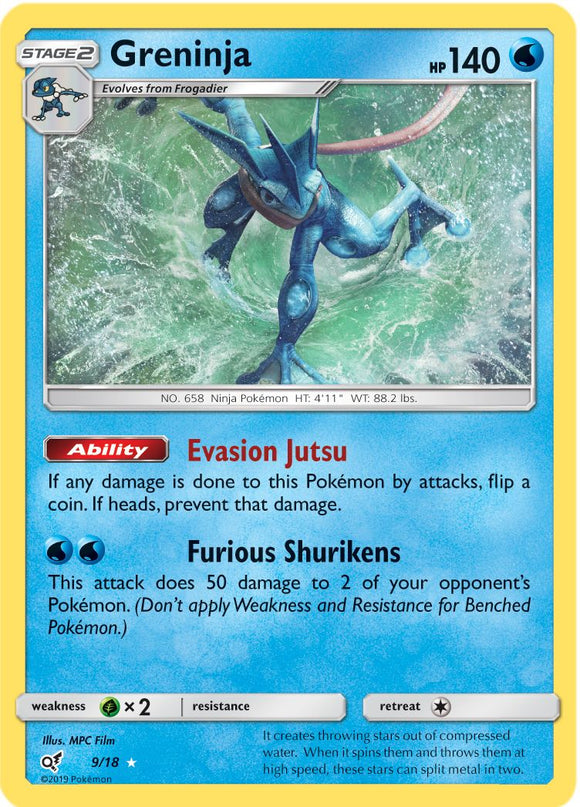 Greninja 9/18