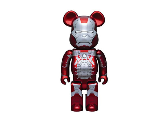 Bearbrick Iron Man Mark #5 Infinity Saga Happy Lottery