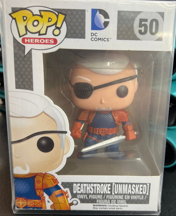 Deathstroke (unmasked) #50 Funko Pop Vinyl DC Comics The Arrow #50