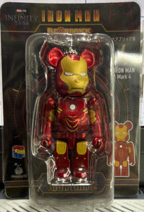 Bearbrick Iron Man Mark #4 Infinity Saga Happy Lottery