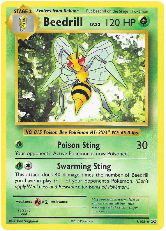 Beedrill 007/108