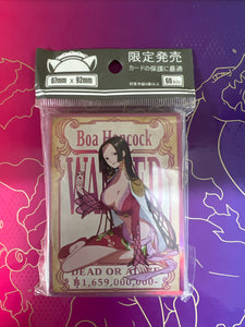 Boa Hancock Wanted One Piece Deck Protector Sleeves